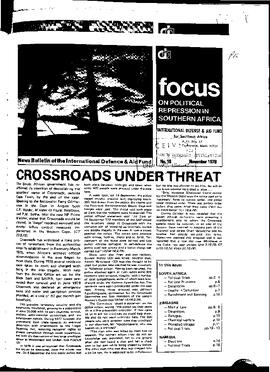 Focus on Political Repression in Southern Africa - Issue 19