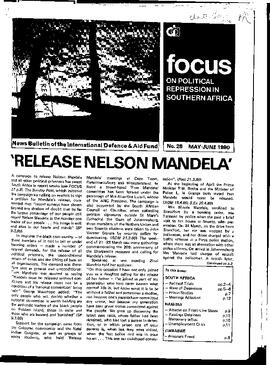 Focus on Political Repression in Southern Africa - Issue 28
