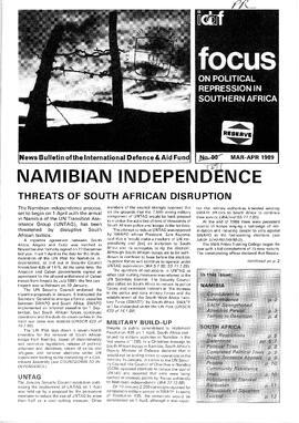 Focus on Political Repression in Southern Africa - Issue 81