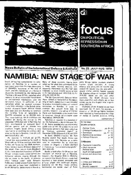 Focus on Political Repression in Southern Africa - Issue 23