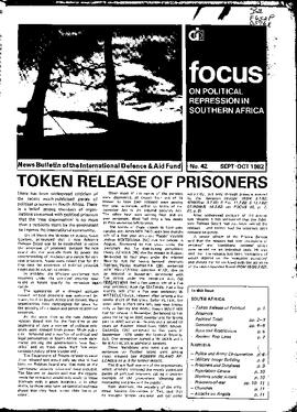 Focus on Political Repression in Southern Africa - Issue 42